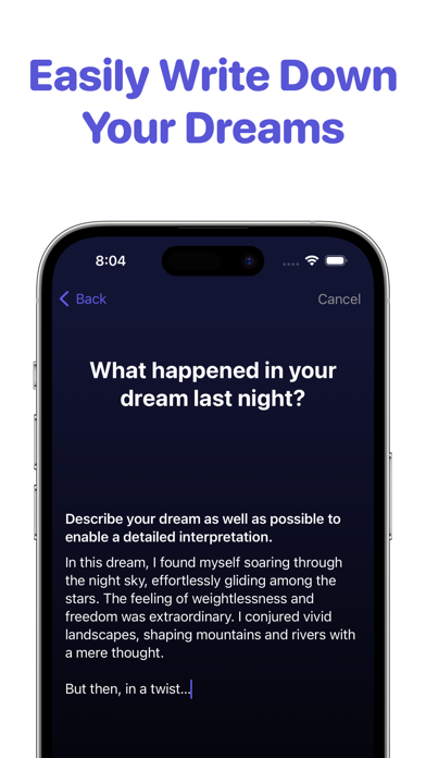 DreamLog - Journal & Analyzer — preview 2