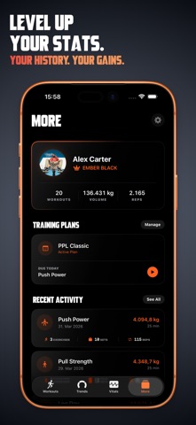 EMBER - Workout & Gym Tracker — preview 5